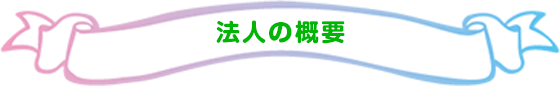 法人の概要